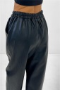 pantalone effetto pelle martellata  clea